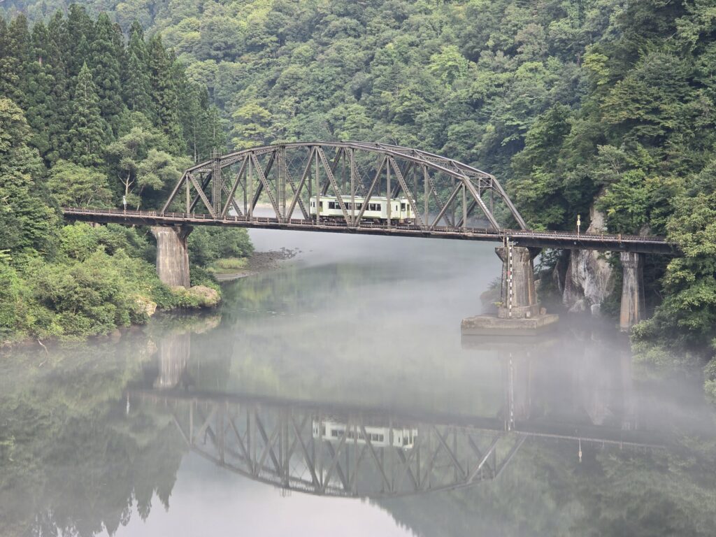 只見線・第四只見川橋梁(2024年9月撮影)